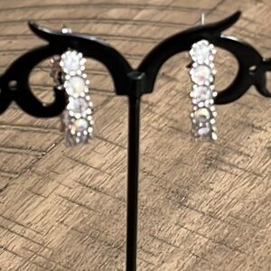 CZ Hoop earrings